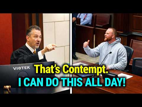 Fed-Up Judge Dismantles SOVEREIGN CITIZEN After 3 Contempt Warnings
