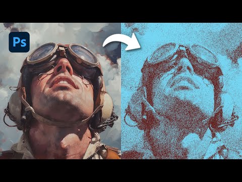 Tuto Photoshop : Halftone Effect Vintage ! (Fr)