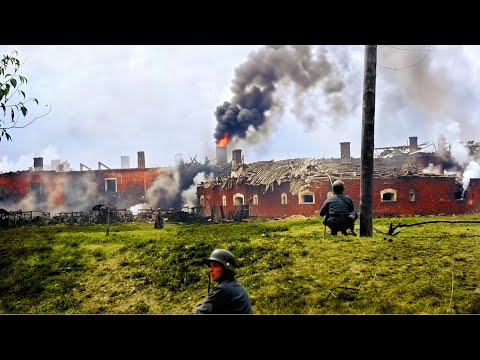 Уникальная немецкая кинохроника штурма Брестской крепости (1941)