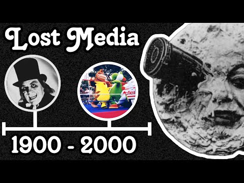 1 Piece of Lost Media for Every Year (1900-2000)