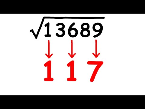 The Brilliant Square Root Method You Didn't Learn In School (in America)