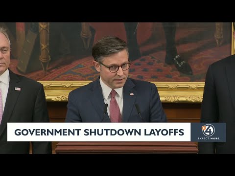 Government shutdown layoffs