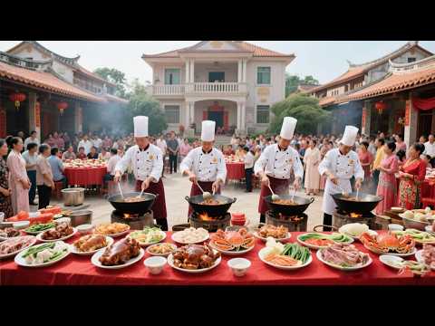 随礼200来江苏徐州参加农村婚礼～和一桌老大爷坐一桌太开心了【我是忐忑妞】