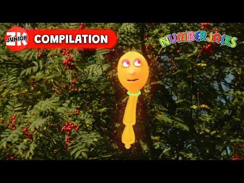 Off Colour & A Game Of 2 Halves | Numberjacks | DOUBLE Full Episode