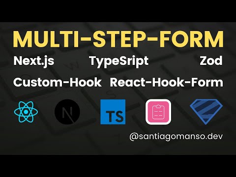 multi step form tutorial next js react hook form