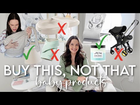 baby products worth the hype + what I regret buying