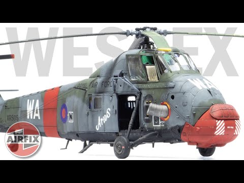 Airfix's Brand New Westland Wessex HC.2 1/72 | Full Build | 4K