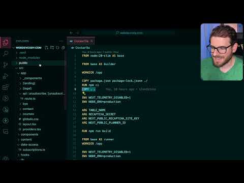 How to self host a Next.js application (with Dockerfile overview)