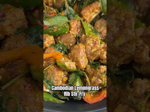 Cambodian Lemongrass Rib Stir Fry