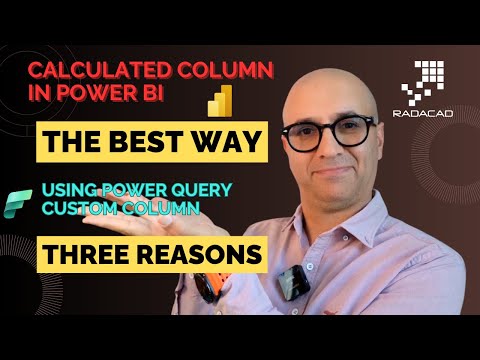The Best way to create a Calculated Column in Power BI   Power Query Custom Column