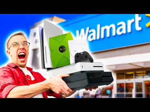 I bought "like new" consoles from Walmart...