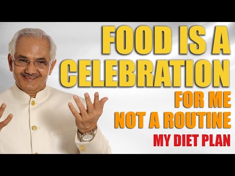 Nutritionist Dr. N.K Sharma's Diet Plan || Food is a celebration for me not a routine ||