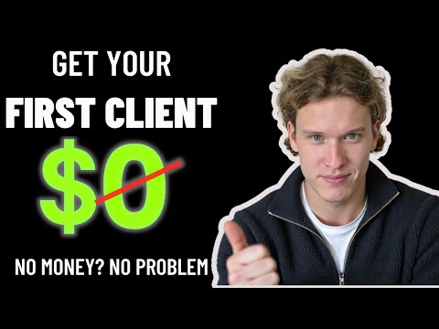 How to Get Your First AI Client with $0 (No Budget, No Tools)
