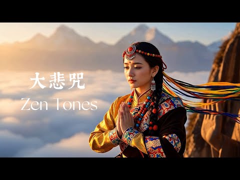 西藏原生態藏音《大悲咒》：以蒼涼曠野之音，揉合虔誠誦念，如清風撥散心間煩躁擾亂。靜心傾聽，讓您沉浸在這古老咒音中，尋得內心深處的安寧，重歸平和。｜チベット原風景音『大慈悲心陀羅尼』