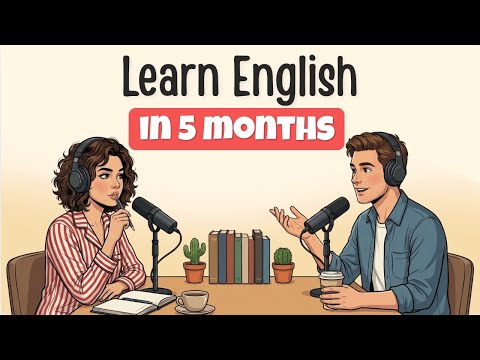 How I Learned English in 5 Months | English Podcast for Easy Conversation