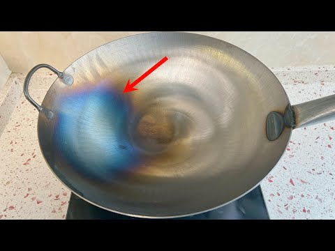 Do not burn the new iron pot directly, it is equal to eating the coating! Teach you the correct way