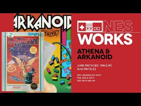 Arkanoid & Athena retrospective: Big boxes, big pain | NES Works #049
