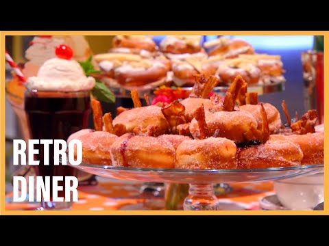 Can You Turn A "Retro Diner" Breakfast Into A $10,000 Gourmet Doughnut?