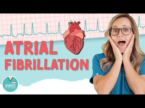 All About Atrial Fibrillation | A-FIB Overview | NCLEX Tips & Memory Tricks