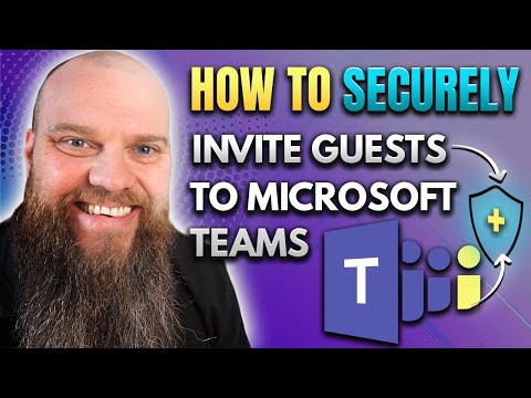 How to Securely Invite Guests to Microsoft Teams #microsoftteams