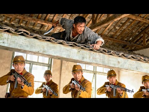 日軍進屋搜查，沒想高手屋頂伏擊，瞬間獵殺日軍   ⚔️  抗日  | 战争 | Kung Fu | 甄子丹