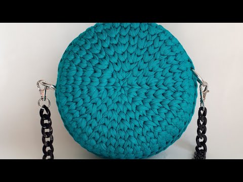 Part 1 master class in knitting a round bag