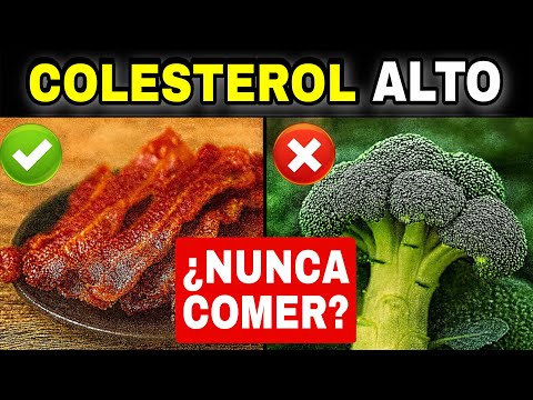 ¡ESTO AUMENTA el COLESTEROL más RÁPIDO que el AZÚCAR! 9 Alimentos PROHIBIDOS y 5 que LO DISMINUYEN