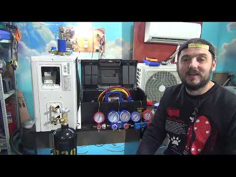 Инструмент для опрессовки, вакуумации и заправки Кондиционеров и Холодильников