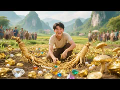 窮小夥失業回村，竟意外綁定“修仙系統”！百年築基丹按斤賣，千年人參當蘿蔔啃，萬年靈芝搶瘋了！帶著全村壹起修仙，修爲財富雙豐收！#短劇 #战神 #熱播短劇 #搞笑
