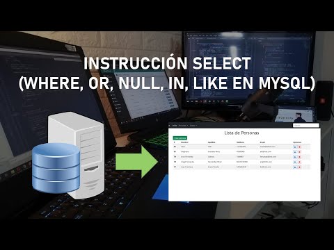 Buscar Registros en MYSQL - WHERE, OR, NULL, LIKE, IN - Clase 8