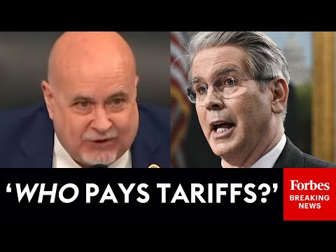 ABSOLUTELY BRUTAL: Scott Bessent Mercilessly Confronted By Mark Pocan Over Trump Tariffs