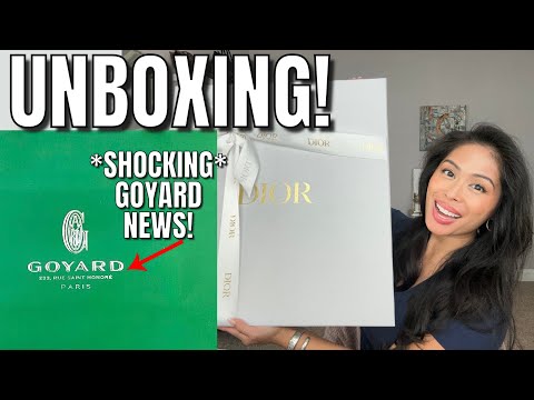 New Goyard Unboxing & Surprise Update W/Prices 🎁 Valentine's Day Gifts & Dior Promo
