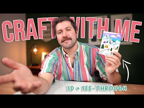 This See-Through Card Has SO Many Layers