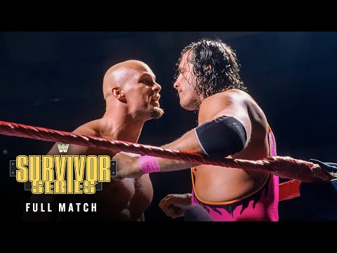 FULL MATCH: Bret Hart vs. “Stone Cold” Steve Austin: Survivor Series 1996