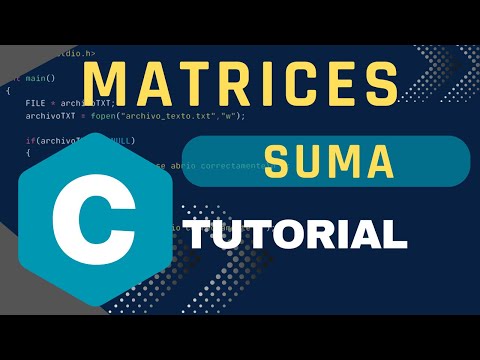 Programación en C: Como sumar filas, columnas y diagonal de una matriz