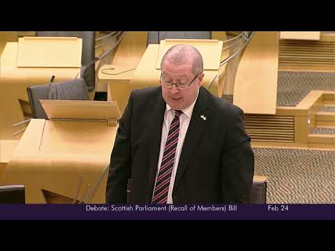 Stage 3: Scottish Parliament (Recall and Removal of Members) Bill (Part 3) - 24 February 2026