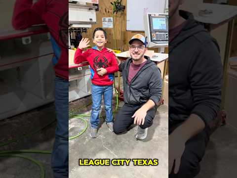 Meet our Youngest Fan of Cutting It Close! #woodworker