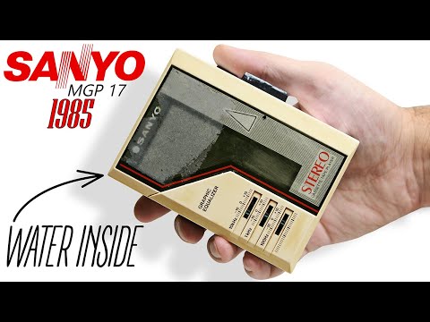 1985 ⚙️ RESTORATION & Revamp ✅ SANYO MGP17 🎼 Music from the 90s! (Real restore)