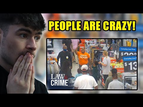 BRITS React to 7 Wildest Walmart Arrests Caught on Camera and Bodycam