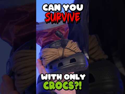 Crocs and Camping! #shorts