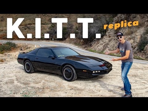 Driving a KITT Replica to Knight Rider Filming Locations!