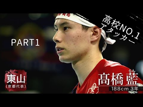 春高バレー男子日本一決定戦　東山対駿台学園　第一セット