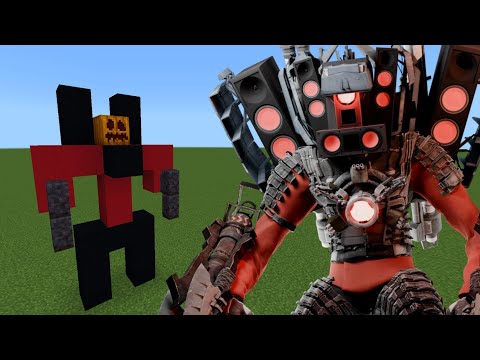 Skibidi Toilet Addon in Minecraft PE