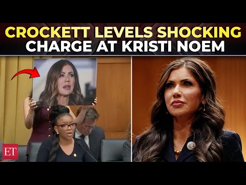 ‘Kristi Noem funnelled millions via…’: Rep. Crockett drops bombshell allegation at House hearing