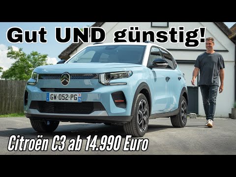 Citroën C3 PureTech 100: Benziner ab 14.990 Euro - wie gut ist der neue Kleinwagen? Test | 2024