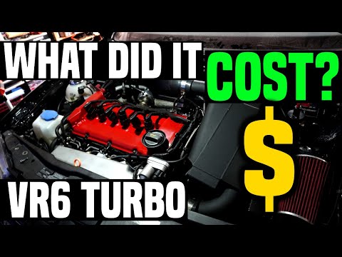 How much did it cost to Turbo my VR6? Cost breakdown!