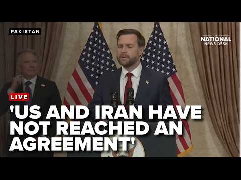 Vance presser on Iran peace talks