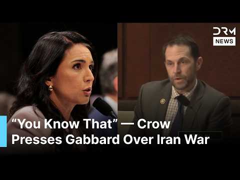 “No Imminent Threat?” — Rep. Crow Corners Tulsi Gabbard on Iran War in Fiery Hearing | AC1G