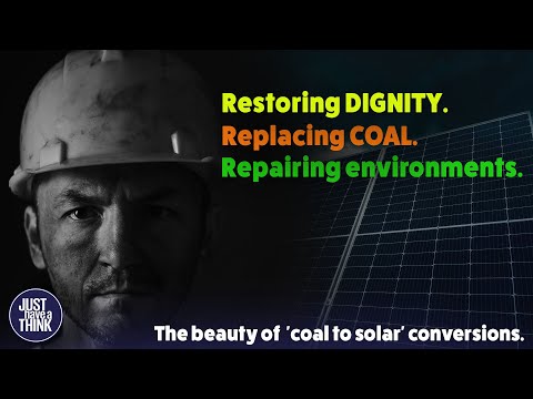 How SOLAR PARKS are fixing up abandoned COAL MINES.