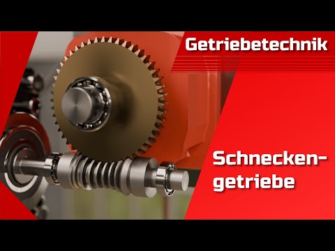 How does a worm gear work? | Static and dynamic self-locking (self-braking)